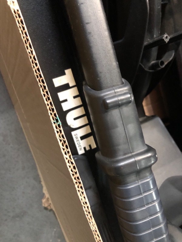 Photo 3 of ***USED - RUSTED - LIKELY MISSING PARTS - SEE PICTURES***
Thule T2 Pro XTR 2 Hitch Bike Rack - E-Bike Compatible - Tool-Free Installation - No Frame Contact - Tilts for Trunk Access - Fully Locking - Integrated Wheels for Transport - 120lb Load Capacity