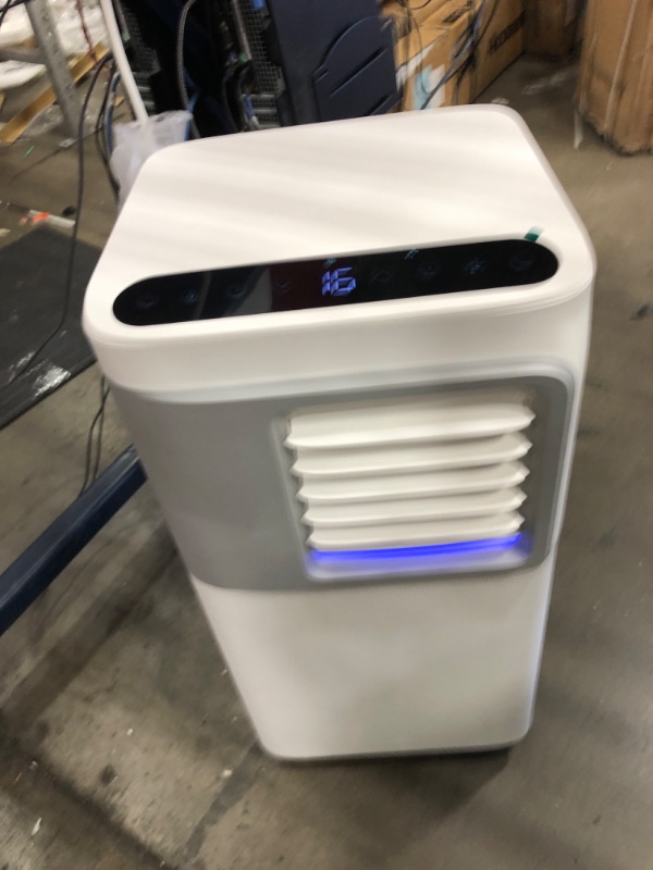 Photo 2 of 12,000 BTU Portable Air Conditioner Cools Up to 500 Sq.Ft, 3-IN-1 Energy Efficient Portable AC Unit with Remote Control & Installation Kits for Large Room, Campervan, Office, Temporary Space