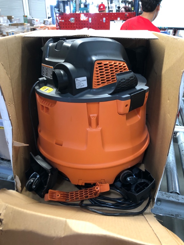 Photo 2 of 
RIDGID
14 Gallon 6.0 Peak HP NXT Shop Vac Wet Dry Vacuum with Fine Dust Filter, Dust Bags, Accessories and Car Cleaning Kit