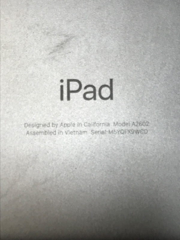 Photo 5 of Apple iPad (9th Generation): with A13 Bionic chip, 10.2-inch Retina Display, 64GB, Wi-Fi, 12MP front/8MP Back Camera, Touch ID, All-Day Battery Life – Space Gray
