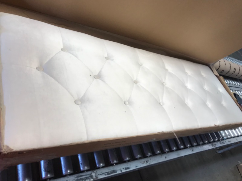 Photo 1 of **(READ FULL POST)** Queen Size Platform Upholstered Button Tufted Headboard 