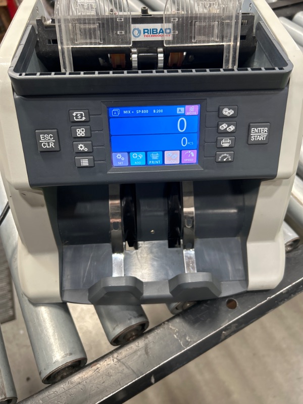 Photo 6 of **Read Notes** Safescan 2995-SX - Multilingual Banknote Value Counter and Fitness Sorter with 7-point Detection - Identifies Notes That Are Unfit for Recirculation o
