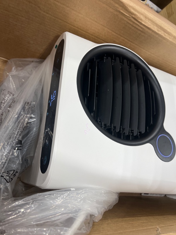 Photo 1 of 12,000 BTU Portable Air Conditioner Cools Up to 500 Sq.Ft, 3-IN-1 Energy Efficient Portable AC Unit with Remote Control & Installation Kits for Large Room, Campervan, Office, Temporary Space