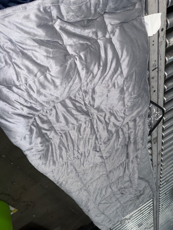 Photo 1 of *UNKNOWN BRAND** GRAY WEIGHTED BLANKET 48IN X 68IN