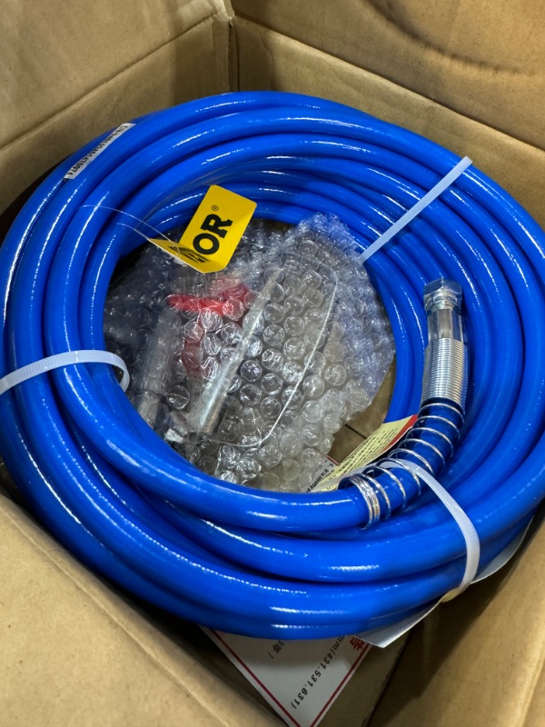 Photo 3 of Airless Paint Spray Hose Kit 50ft 1/4in. Swivel Joint 3600psi with 517 Tip
