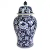 Photo 1 of 9.5 in. x 18 in. Decorative Ginger Jar
