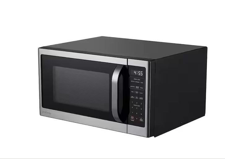 Photo 1 of 1.6 cu. ft. Countertop with Sensor Cook Microwave in Stainless Steel