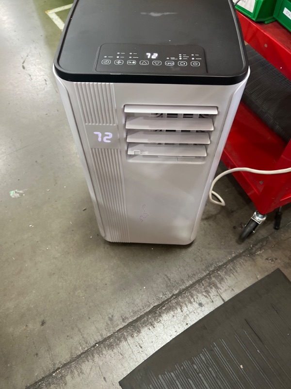 Photo 2 of 12,000 BTU Portable Air Conditioner Cools Up to 500 Sq.Ft, 3-IN-1 Energy Efficient Portable AC Unit with Remote Control & Installation Kits for Large Room, Campervan, Office, Temporary Space