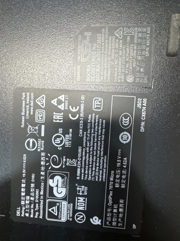 Photo 2 of *PARTS ONLY** DELL OPYIPLEX 3070 