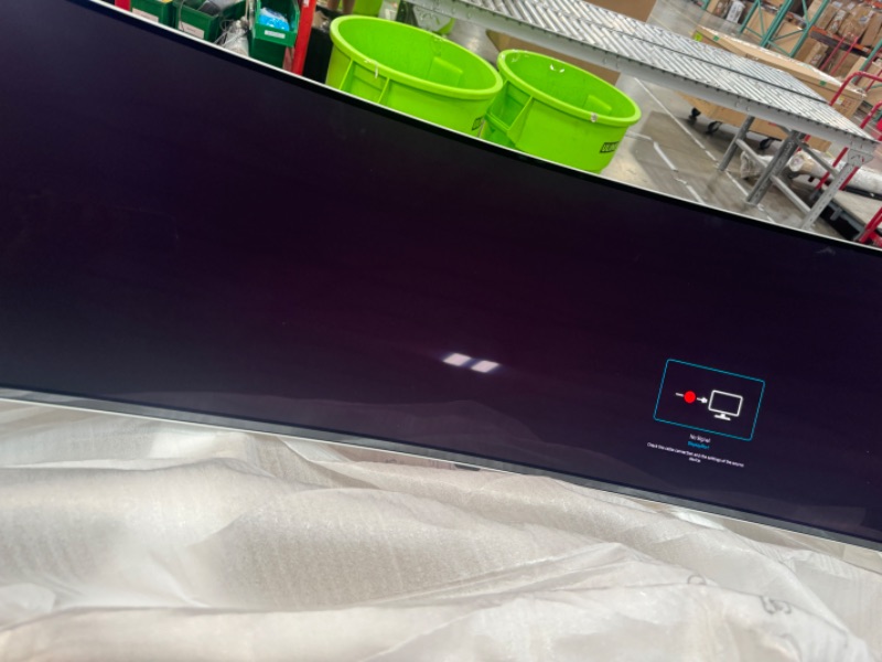 Photo 6 of *LIKE NEW//PRE-OPENED** SAMSUNG 49" Odyssey G93SC Series OLED Curved Gaming Monitor, 240Hz, 0.03ms, Dual QHD, DisplayHDR True Black 400, FreeSync Premium Pro, Height Adjustable Stand, LS49CG932SNXZA, 2023