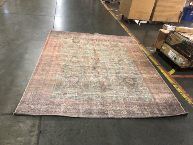 Photo 4 of ***USED - DIRTY - NO PACKAGING***
Loloi Amber Lewis x Georgie Jade/Sunset 7'-6" x 9'-6" Area Rug