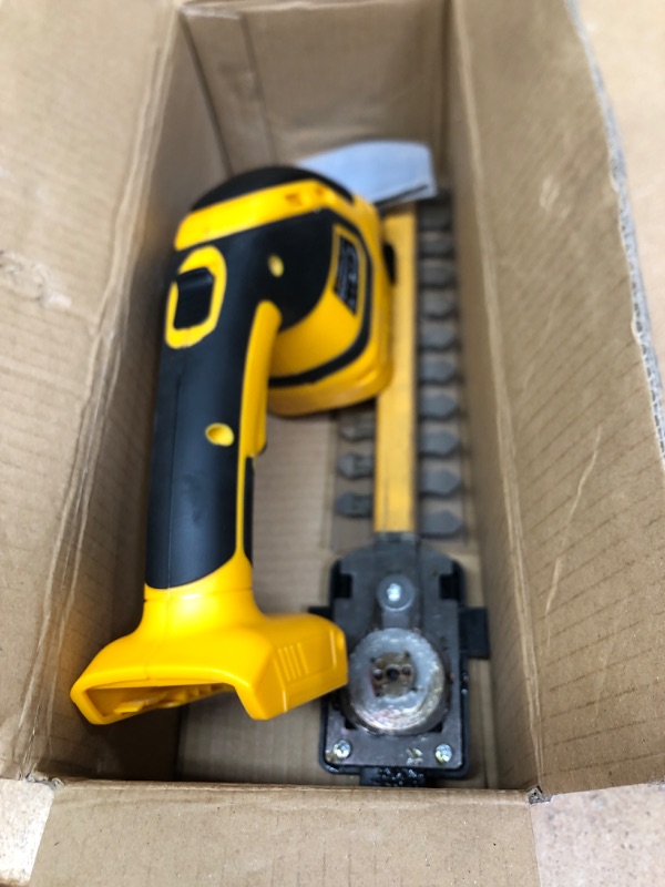 Photo 1 of **USED FOR PARTS ONLY NON-REFUNDABLE**HEINPRO Cordless Hedge Trimmer Compatible with DEWALT 20V MAX Battery (No Battery), Electric Hedge Trimmer Cordless Grass Trimmer, Bush Trimmer Grass Shears Handheld for Yard, Garden, Lawn Care