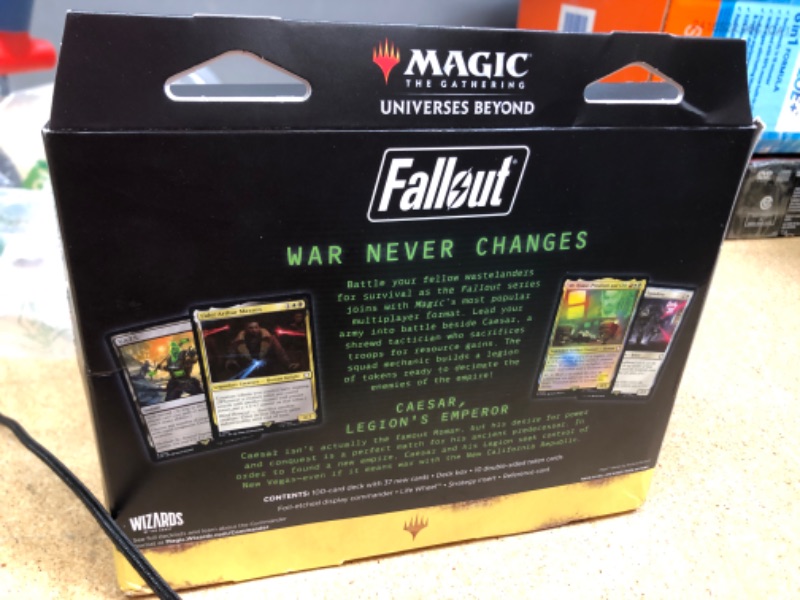 Photo 3 of *UNOPENED* Magic the Gathering: Fallout Commander Deck - Hail, Caesar