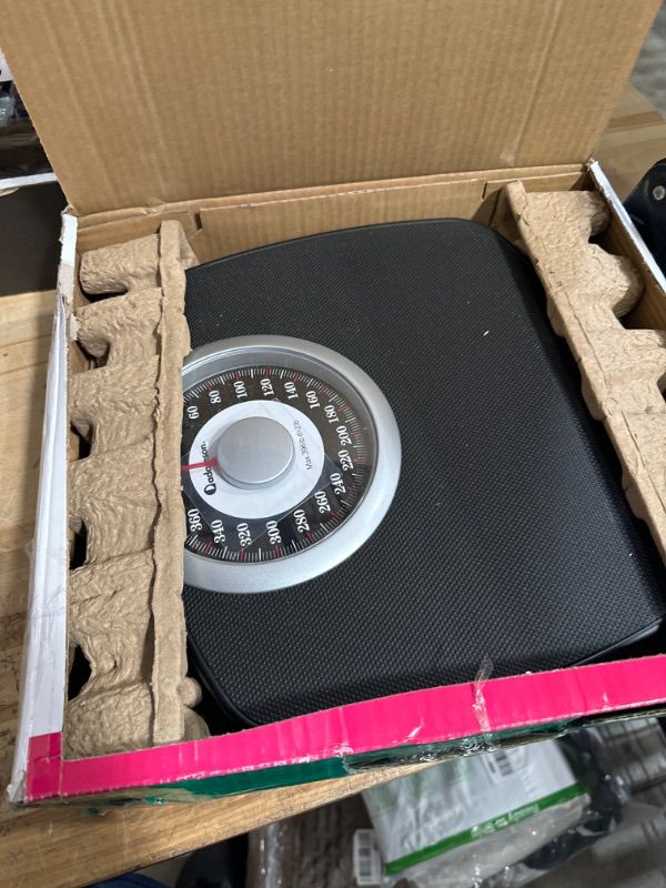 Photo 2 of Adamson A25 Scales for Body Weight - Up to 400 LB - New 2024-5.3" Dial on 12.4" x 10.2" Platform - Anti-Skid Rubber Surface - Bathroom Scale Analog - Durable with 20-Year Warranty