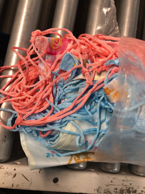 Photo 1 of (MISSING A BAGS FROM EACH SET/ PARTIAL SET) 
Censen 24 Pcs Drawstring Bags Set Bulk 12 x 10 Inch Princess Prince Party Favor Bags Crown Castle Floral Favor Gift Bag for Kids Gift Party Supplies (castle and Crown Style)