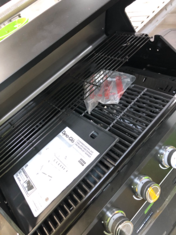 Photo 1 of (READ FULL POST) 6-Burner Natural Gas Grill in Matte Black with TriVantage Multi-Functional Cooking System
