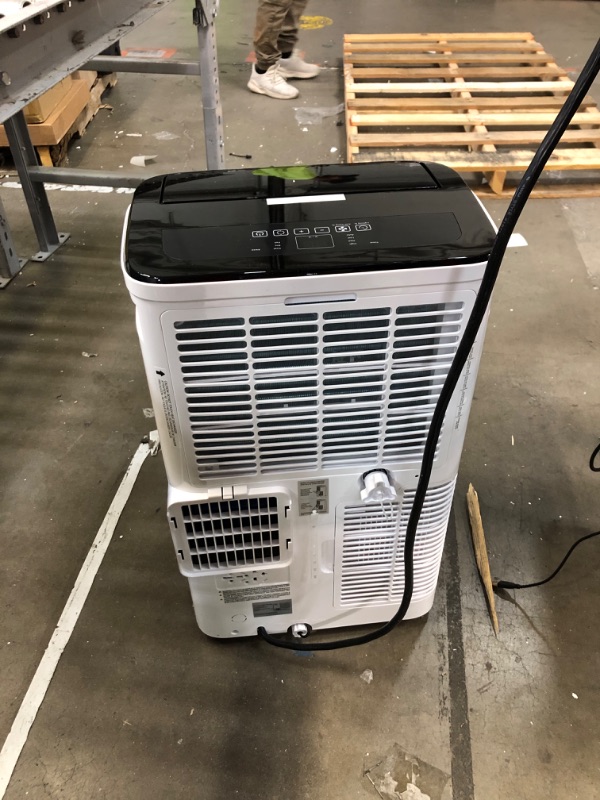 Photo 6 of 12,000 BTU Portable Air Conditioner Cools Up to 500 Sq.Ft, 3-IN-1 Energy Efficient Portable AC Unit with Remote Control & Installation Kits for Large Room, Campervan, Office, Temporary Space