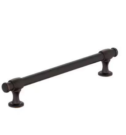 Photo 1 of 
Amerock
Winsome 6-5/16 in. (160mm) Traditional Oil-Rubbed Bronze Bar Cabinet Pull