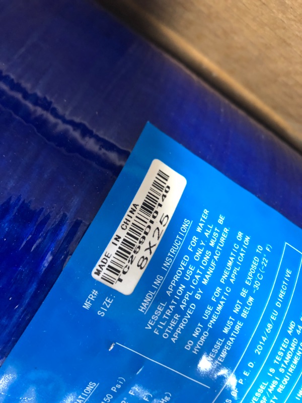 Photo 4 of * MISSING PARTS TANKS ONLY* Aquasana Whole House Water Filter System - Water Softener Alternative w/ UV Purifier