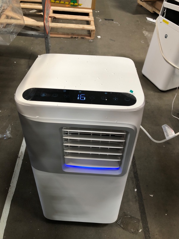 Photo 2 of 12,000 BTU Portable Air Conditioner Cools Up to 500 Sq.Ft, 3-IN-1 Energy Efficient Portable AC Unit with Remote Control & Installation Kits for Large Room, Campervan, Office, Temporary Space