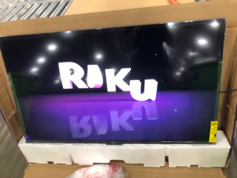 Photo 2 of * MISSING PARTS* Roku - 55" Class Plus Series QLED 4K Smart RokuTV
