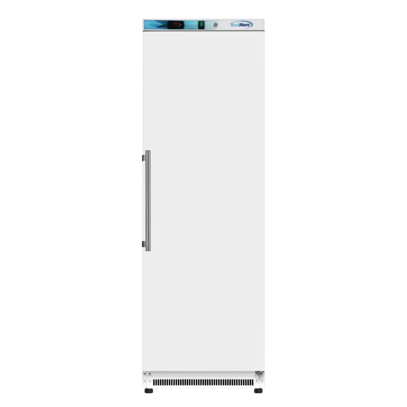 Photo 1 of * SEE NOTES* 24 in. 12 Cu. Ft. Manual Defrost Upright Freezer Solid Door Commercial Reach in White Garage Ready
