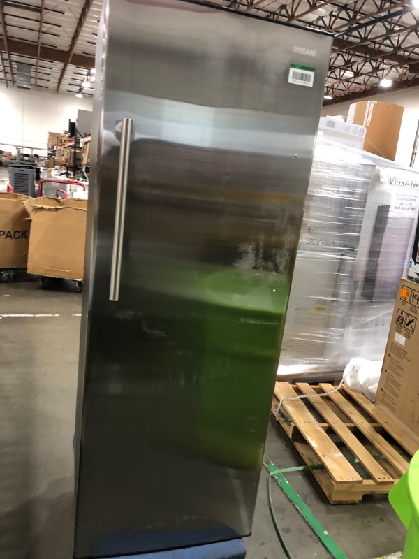 Photo 8 of (PARTS ONLY/ NO RETURNS OR REFUNDS/ SEE NOTES) 
***TRUCK/TRAILER PICKUP ONLY ***
11 cu. ft. Convertible Auto Defrost Garage Ready Upright Freezer/Refrigerator in Stainless Steel, Energy Star
