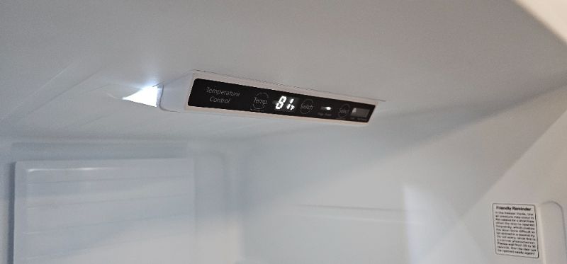 Photo 1 of 11 cu. ft. Convertible Auto Defrost Garage Ready Upright Freezer/Refrigerator in Stainless Steel, Energy Star
