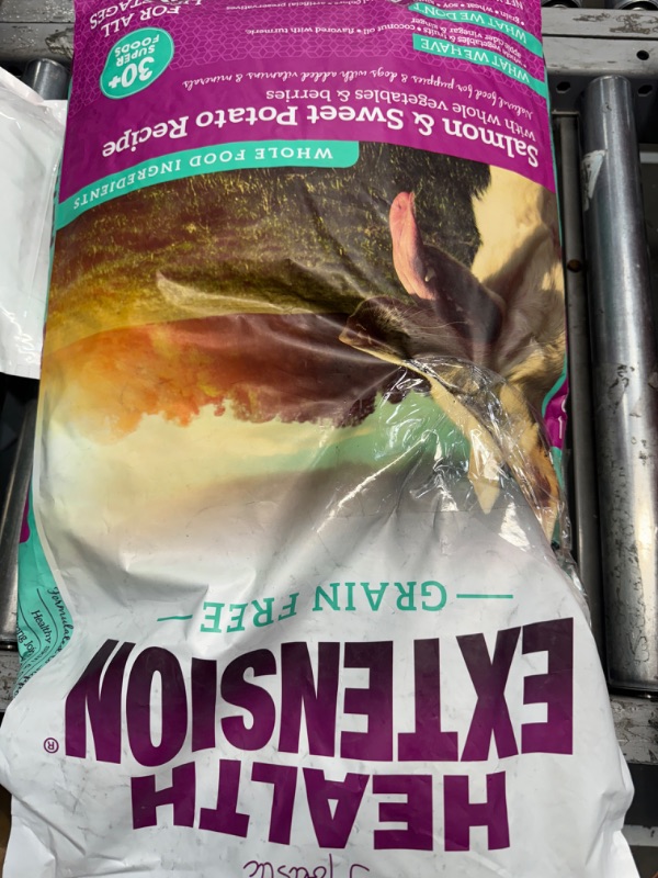 Photo 3 of *BB 12 NOV. 2025//SMALL OPENINGS** Health Extension Grain Free Salmon & Sweet Potato Dry Dog Food (23.5 lb / 10.66 kg) - Whole Foods Ingredients Formula with Omega 3 & Antioxidants for All Life Stages Dogs