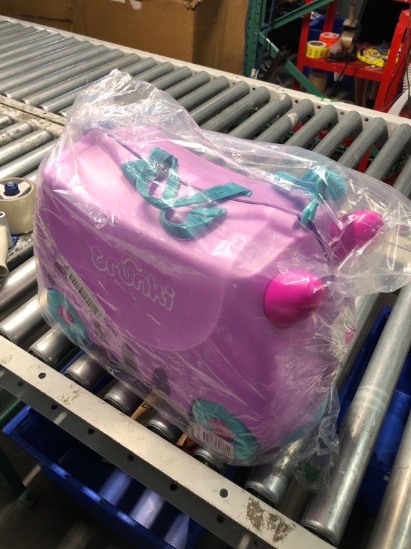 Photo 2 of (READ FULL POST) Trunki Children’s Ride-On Suitcase And Kid's Hand Luggage: Cassie Cat (Lilac)