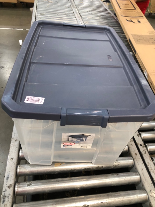 Photo 1 of 
110 liter 31 1/2 L x 20 W x 14 3/8 H container with lid