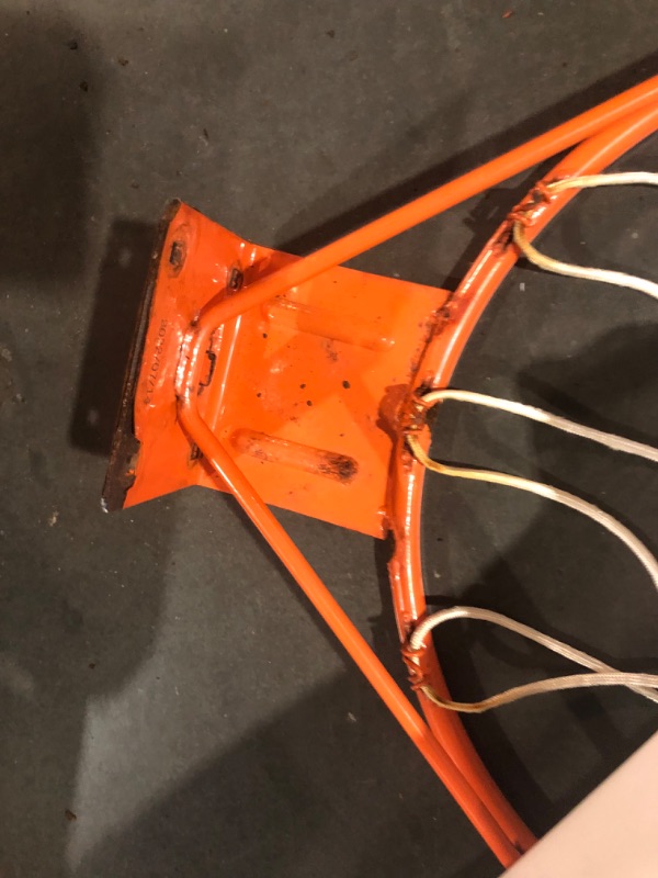 Photo 8 of ***USED - DAMAGED - INCOMPLETE - SEE COMMENTS***
GoSports Splash Hoop Elite Pool Hoop Basketball Game with Water Weighted Base, Adjustable Height, Regulation Steel Rim and 2 Pool Basketballs - Blue, White, or Black