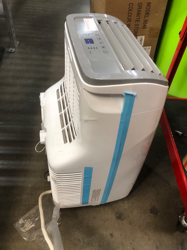 Photo 5 of * SEE NOTES* BLACK+DECKER 10,000 BTU Portable Air Conditioner up to 450 Sq.Ft. with Remote Control,White
