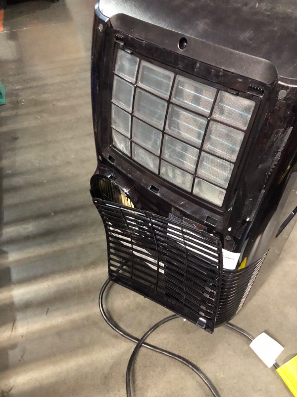 Photo 5 of ***DAMAGED - MISSING PARTS - SEE COMMENTS***
De'Longhi 14000 BTU Portable Air Conditioner, Dehumidifier & Fan + Cool Surround Remote w/Built-in Temperature Control Sensor & Quiet Mode, 700 sq ft, XLarge Room, Pinguino 8600 BTU (DOE), BLACK