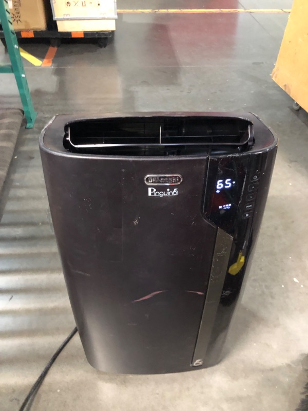 Photo 4 of ***DAMAGED - MISSING PARTS - SEE COMMENTS***
De'Longhi 14000 BTU Portable Air Conditioner, Dehumidifier & Fan + Cool Surround Remote w/Built-in Temperature Control Sensor & Quiet Mode, 700 sq ft, XLarge Room, Pinguino 8600 BTU (DOE), BLACK