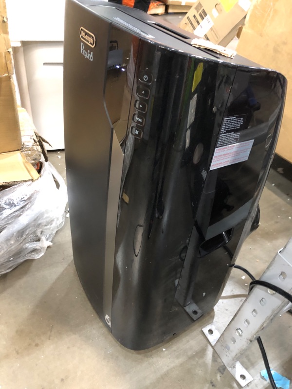 Photo 8 of ***DAMAGED - MISSING PARTS - SEE COMMENTS***
De'Longhi 14000 BTU Portable Air Conditioner, Dehumidifier & Fan + Cool Surround Remote w/Built-in Temperature Control Sensor & Quiet Mode, 700 sq ft, XLarge Room, Pinguino 8600 BTU (DOE), BLACK