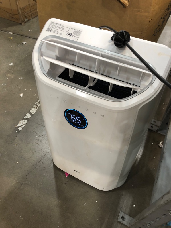 Photo 1 of * MISSING REMOTE* Dreo Portable Air Conditioners, 12,000 BTU AC Unit for Bedroom with Drainage-free Cooling, 46dB Quiet, APP/Voice/Remote, 24h Timer with Fan & Dehumidifier, Smart Air Conditioner for Room Indoors
