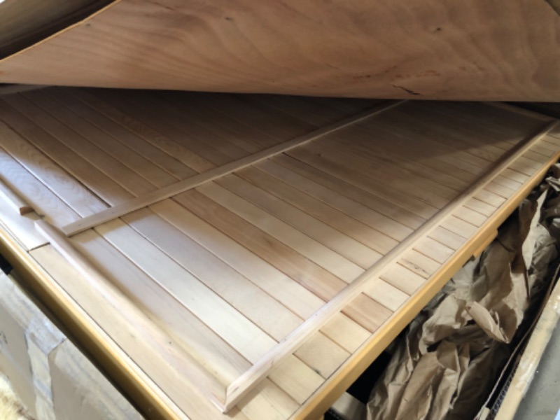 Photo 3 of * MISSING PARTS PARTIAL SET* MINOR DAMAGE* HEATWAVE Radiant Saunas 2-Person Hemlock Infrared Sauna with 6 Carbon Heaters, Chromotherapy Lighting, Oxygen Ionizer
