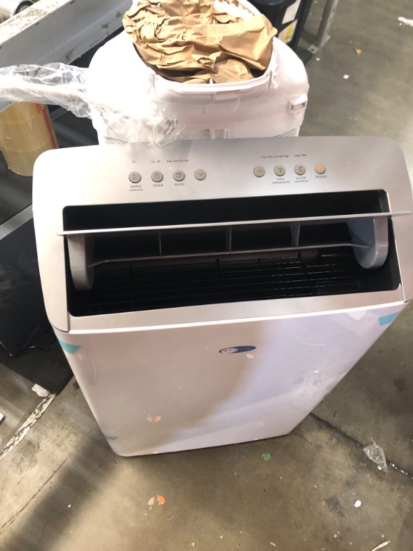 Photo 3 of * SEE NOTES*  Whynter Inverter Portable Air Conditioner 14,000 BTU with Dual Hose, Dehumidifier, Cooling Fan & Smart Wi-Fi for 600 Sq Ft Rooms, NEX ARC-1230WN, White
