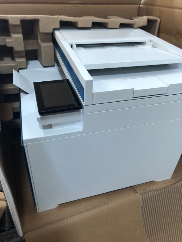 Photo 3 of * MISSING CORD* HP Color LaserJet Pro MFP 4301fdw Wireless All-in-One Color Laser Printer, Scanner, Copier, Fax, Best-for-Office New version