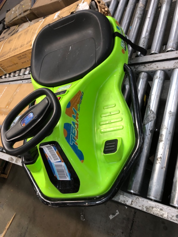 Photo 2 of ***MISSING CHARGER***
GarveeLife 24V Ride On Drift Car for Kids, 7Ah Battery Electric Drifting Go-Kart, Drifting Carts,360 Degrees Rotating, Simplified Drift System, Variable Speed, Flashing Lights, Green