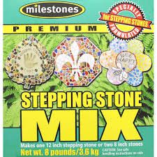 Photo 1 of 903-16102 MILESTONES PREMIUM STEPPING STONE MIX 8LB BOX