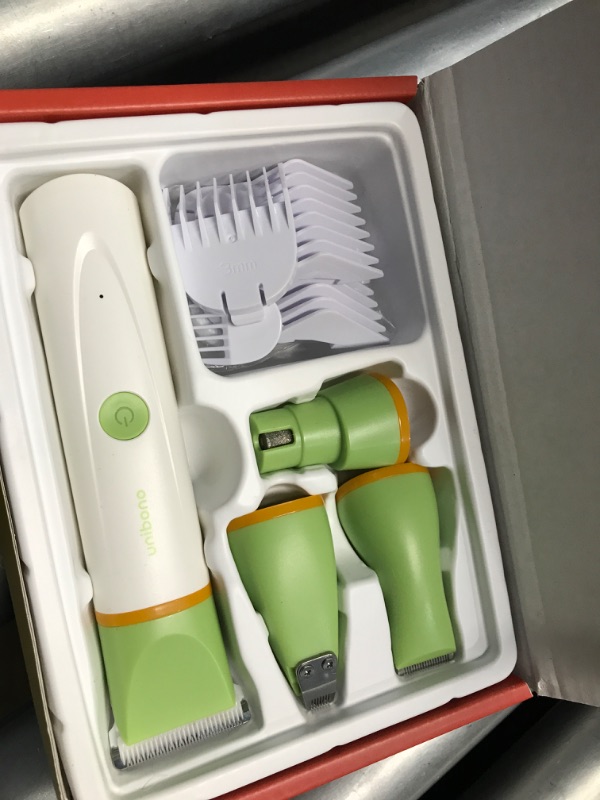 Photo 3 of ***No Power Cable*** Dog Grooming Clippers Kit with Stainless Steel Scissors and Comb, All-in-One Low Noise Slient Electric Clippers Rechargeable Cordless Small Paw Foot Trimmer Quiet Pet Shaver for Dogs Cats at Home