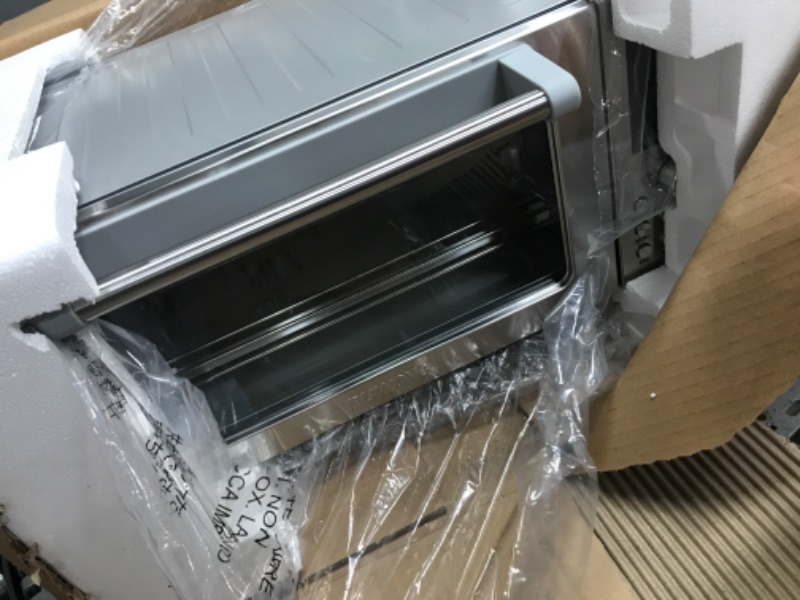 Photo 1 of Nuwave Bravo Pro Smart 21QT Toaster Oven Air Fryer Combo, Convection Oven Countertop, 12 functions all in 1, with even & quick crisp technology, 50-450°F, 1800W, Stainless Steel