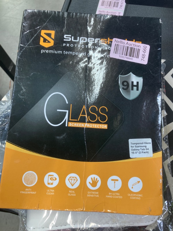 Photo 2 of (2 Pack) Supershieldz for Samsung Galaxy Tab S4 (10.5 inch) Screen Protector