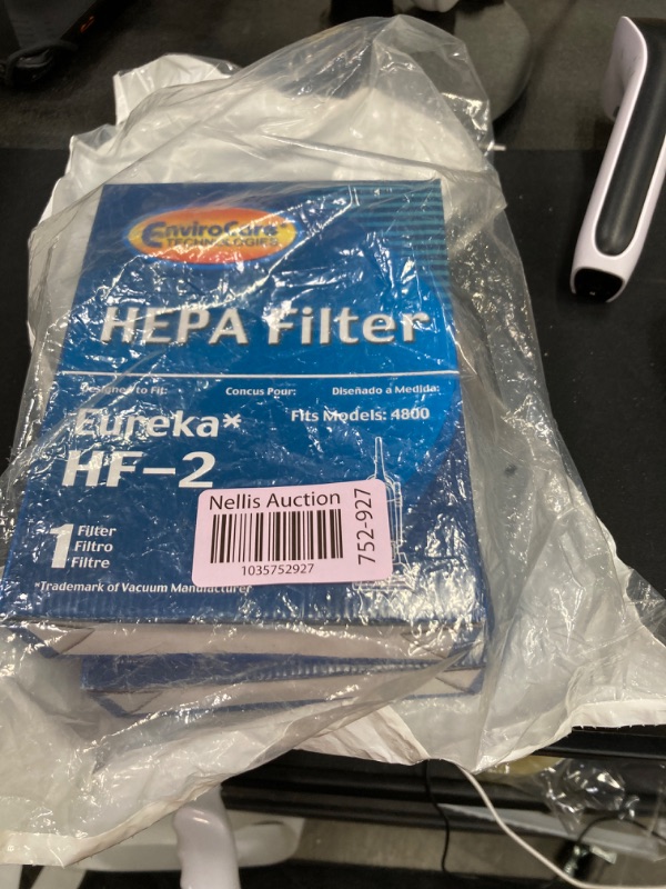 Photo 2 of (2) Eureka HF2 Hepa Pleated Filter HF-2 Eureka Upright Ultra Smart