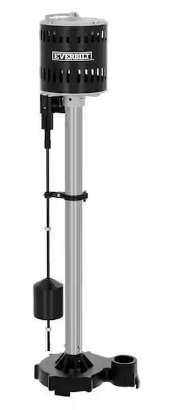 Photo 1 of 1/2 HP Stainless Steel and Cast Iron Pedestal Sump Pump

