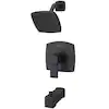 Photo 1 of 
Deckard 1-Handle Tub and Shower Faucet Trim Kit in Matte Black (Valve Not Included)
7 pack