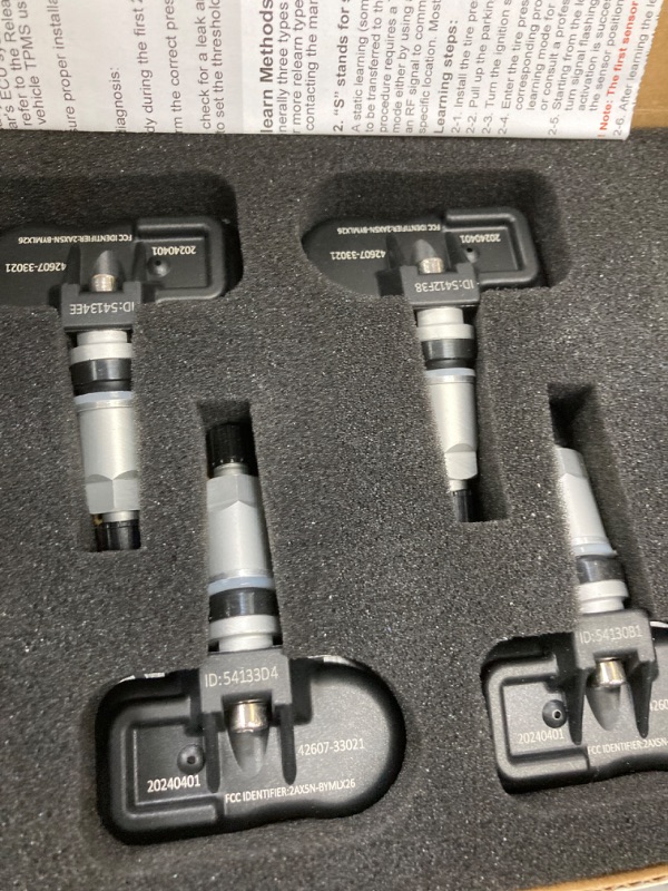 Photo 1 of BDFHYK Upgrade TPMS Sensor 315Mhz Tire Pressure Monitoring System Compatible with Toyota 4Runner Avalon Camry Corolla FJ Cruiser Highlander Land Cruiser Matrix Prius V RAV4 Sequoia Tacoma Tundra Yaris