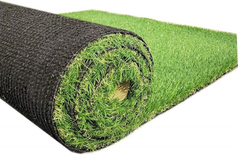 Photo 1 of Artificial Grass Turf Astroturf Rug, 15x20 Feet Indoor Outdoor Fake Grass for Dogs Potty, Rubber Backing with Drainage, Easy Install and Clean